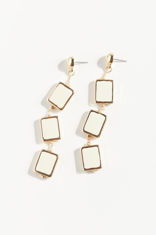 Reese Tile Drop Earring #1