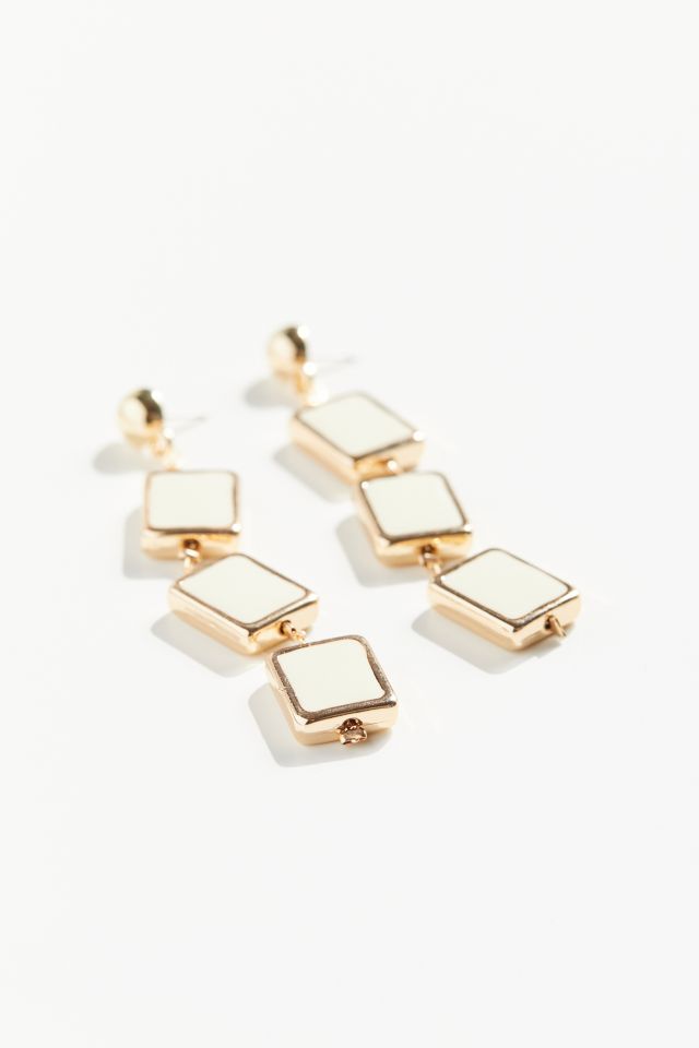 Reese Tile Drop Earring #2