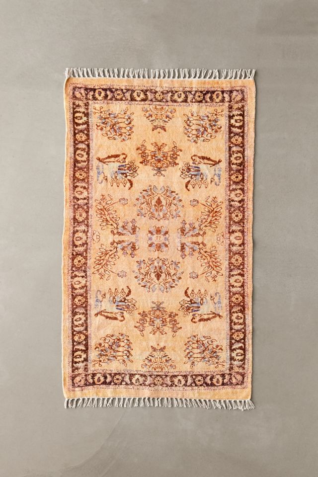 Ziba Peach Chenille Rug | Urban Outfitters