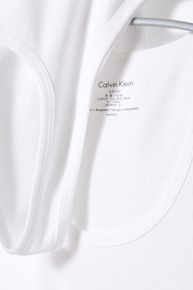 Calvin Klein Cotton Classics Tank Tops 3-Pack Black NM9070-001