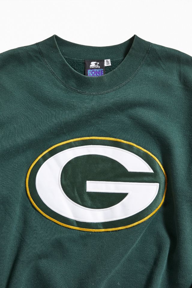 Vintage Starter Green Bay Packers Crew-Neck Sweatshirt