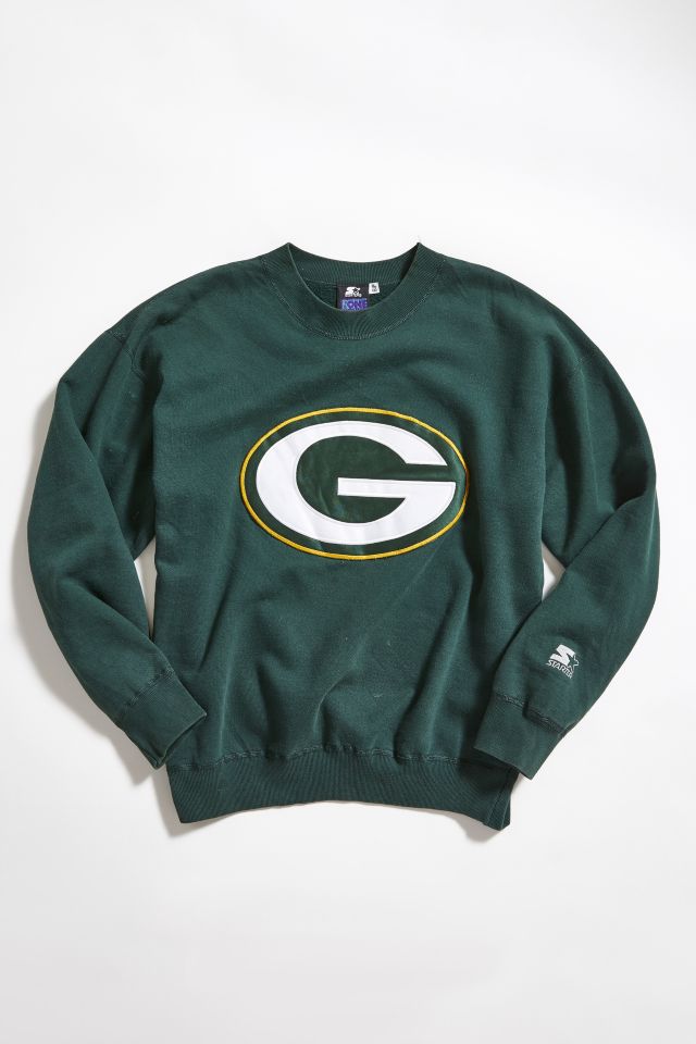Vintage Starter Green Bay Packers Crew-Neck Sweatshirt #1