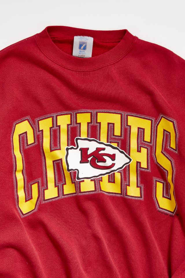 Vintage KC Chiefs Crew-Neck Sweatshirt #1