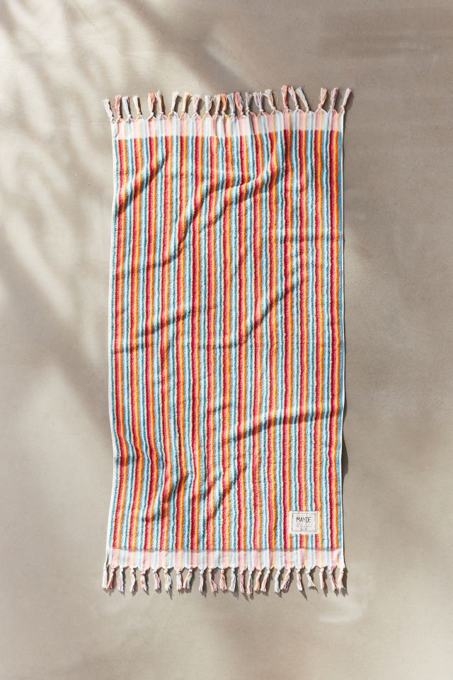 MAYDE Summer Cloud Seasons Beach Towel #1