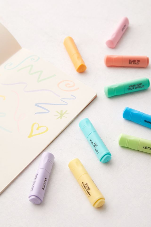 Yoobi Mini Highlighter Set | Urban Outfitters