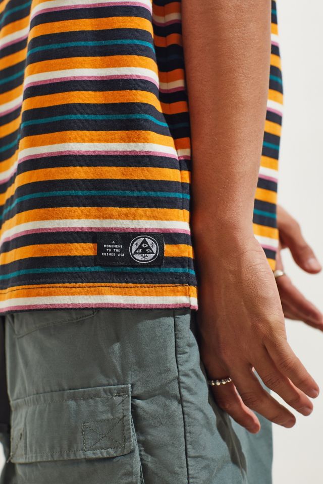 Welcome Stripe Tee #4