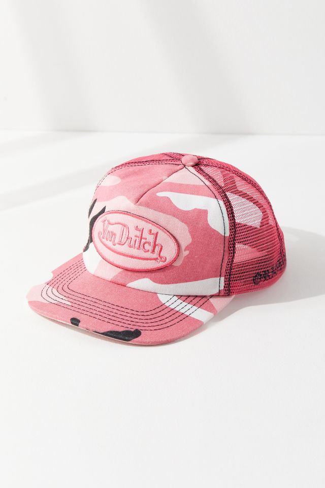 Von dutch best sale pink camo hat