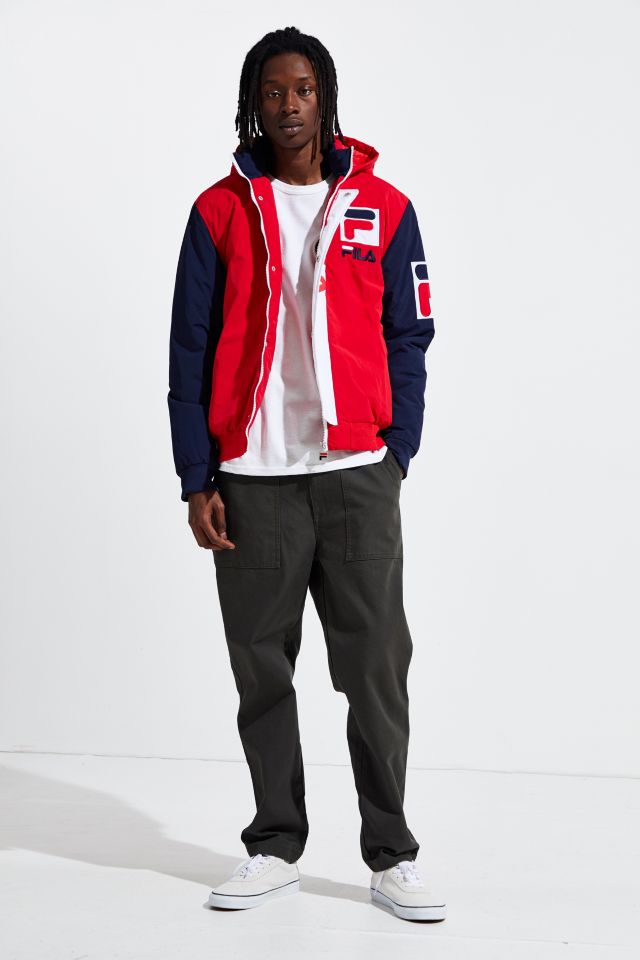 Fila, Jackets & Coats, Urban Outfitters Fila Monogram Track Jacket L