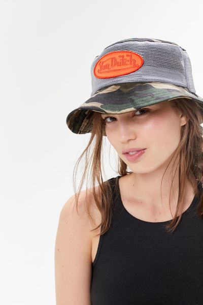 Von Dutch Camo Bucket Hat