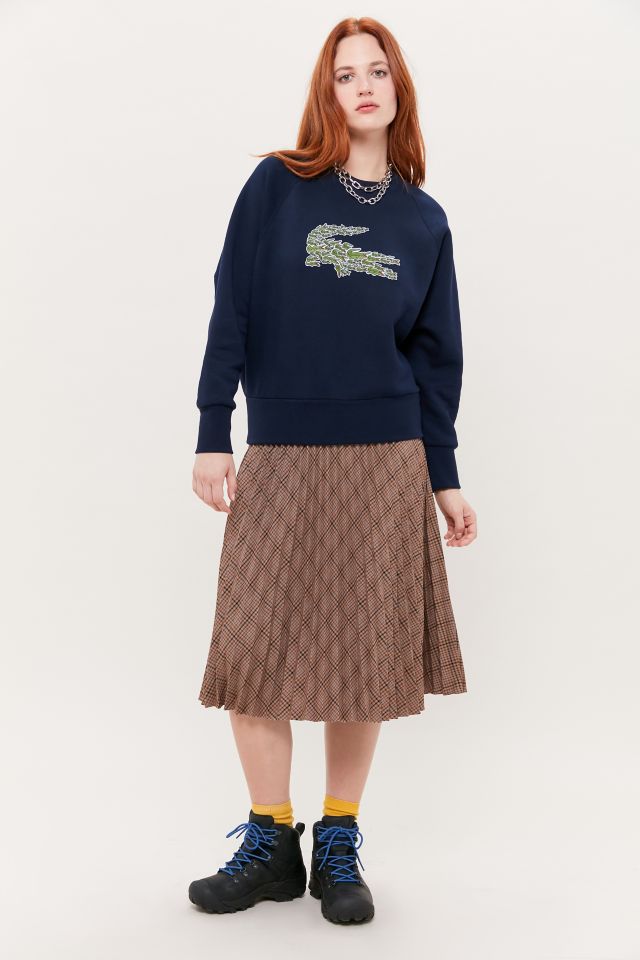Lacoste Croco Magic Fleece Crew Neck Sweatshirt #3