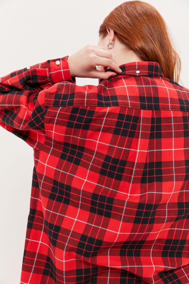 Lacoste Plaid Button-Down Shirt #1