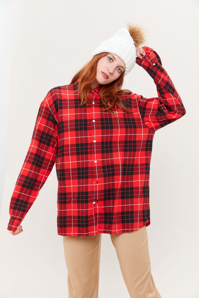 Lacoste Plaid Button-Down Shirt #3