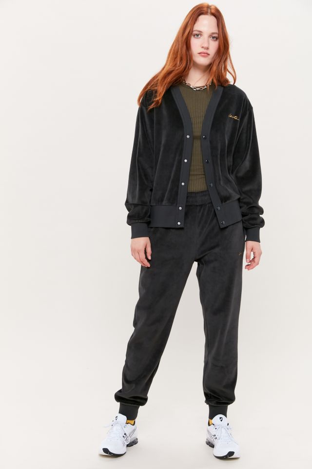 Lacoste Velour Button-Front Cardigan #3