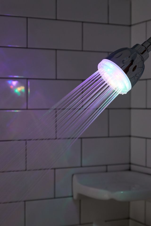 Brilliant Ideas LED Showerhead Urban Outfitters