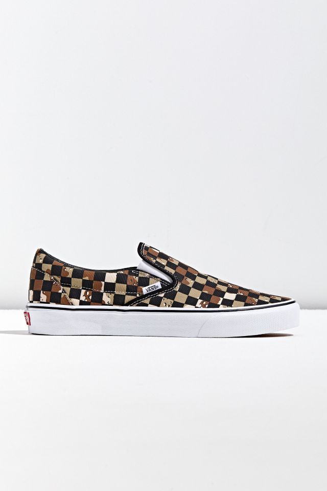 Camo checkered vans on sale