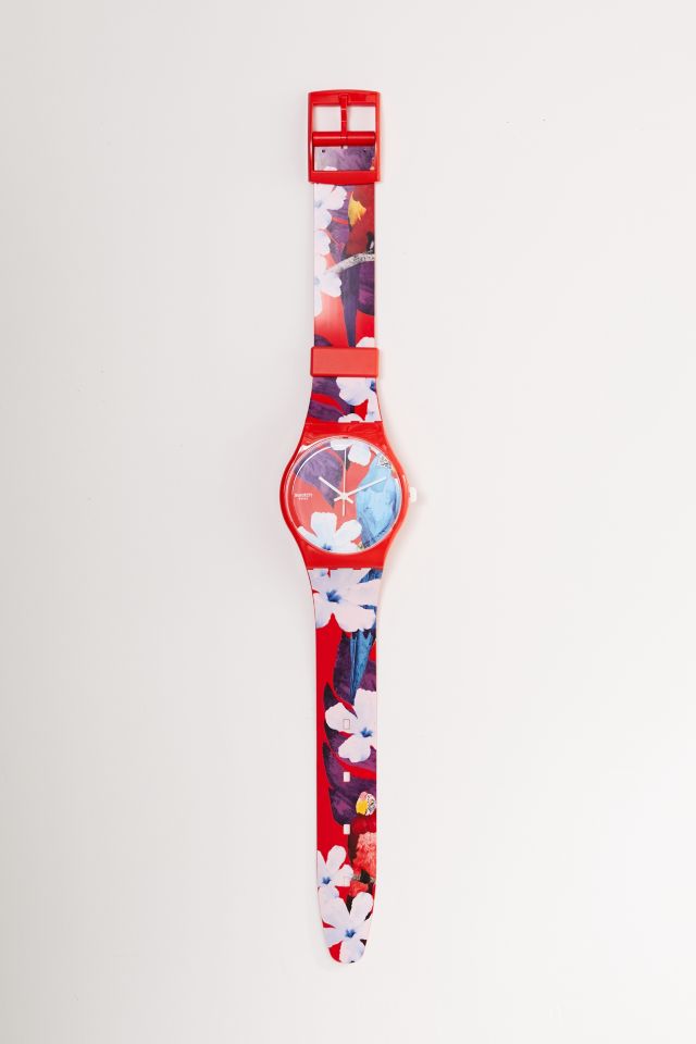 Swatch Maxi Mister Parrot Wall Clock #1