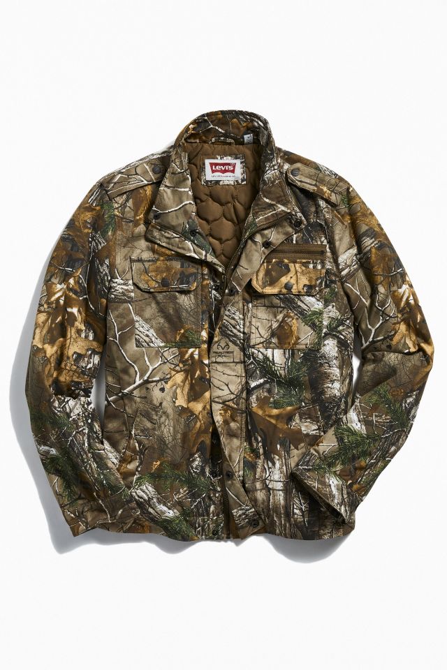 Levi’s Camo Two Pocket Military Jacket