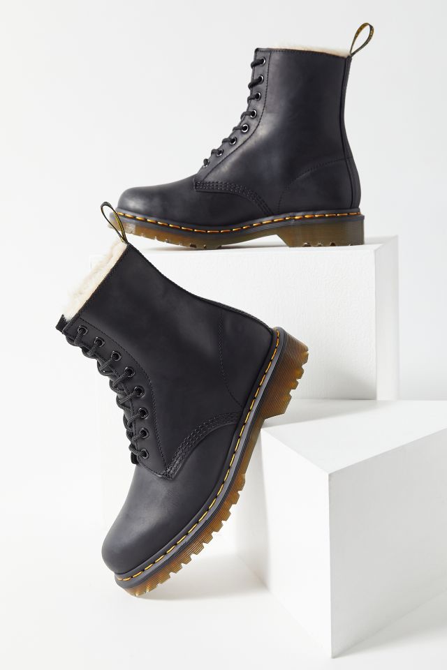 Doc marten fur outlet lined boots