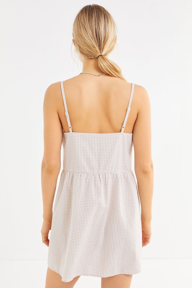 Urban Renewal Remnants Gingham Babydoll Dress #2