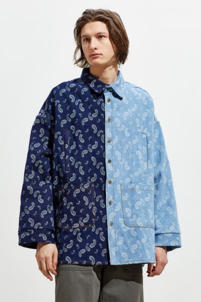 AJOBYAJO Paisley Jacquard Shirt Jacket | Urban Outfitters