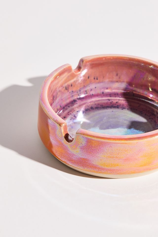 Cloud Nine Clay UO Exclusive Iridescent Ashtray Urban Outfitters
