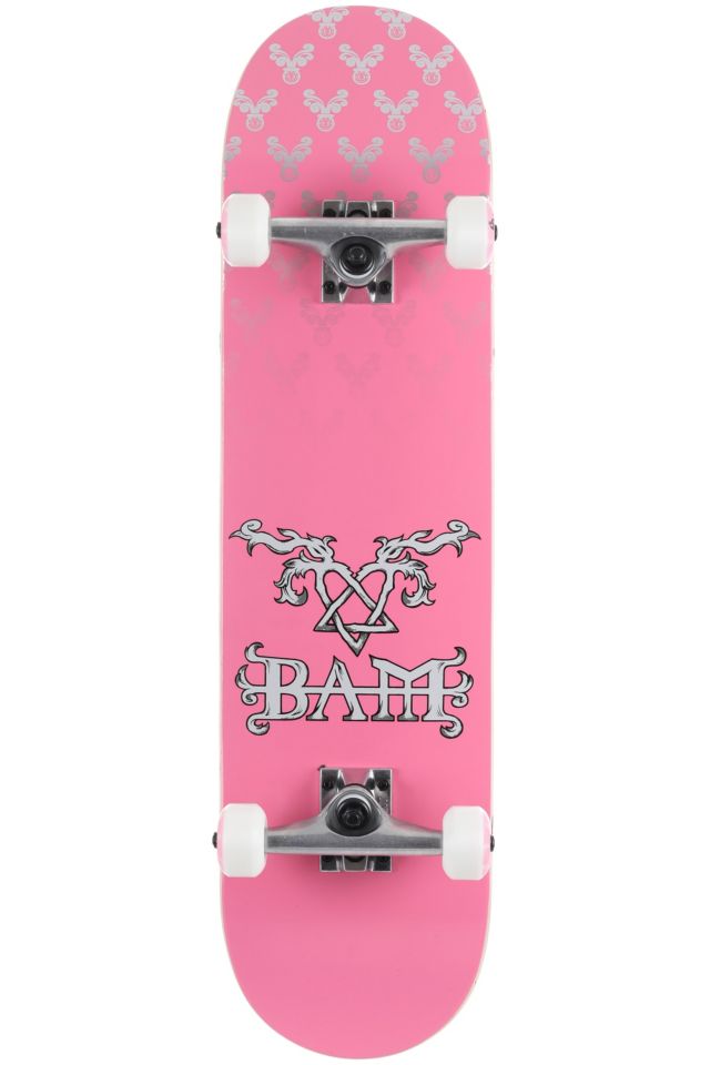 Element Bam Hartagram Pink Complete Skateboard 8.0 x 31.75 | Urban ...