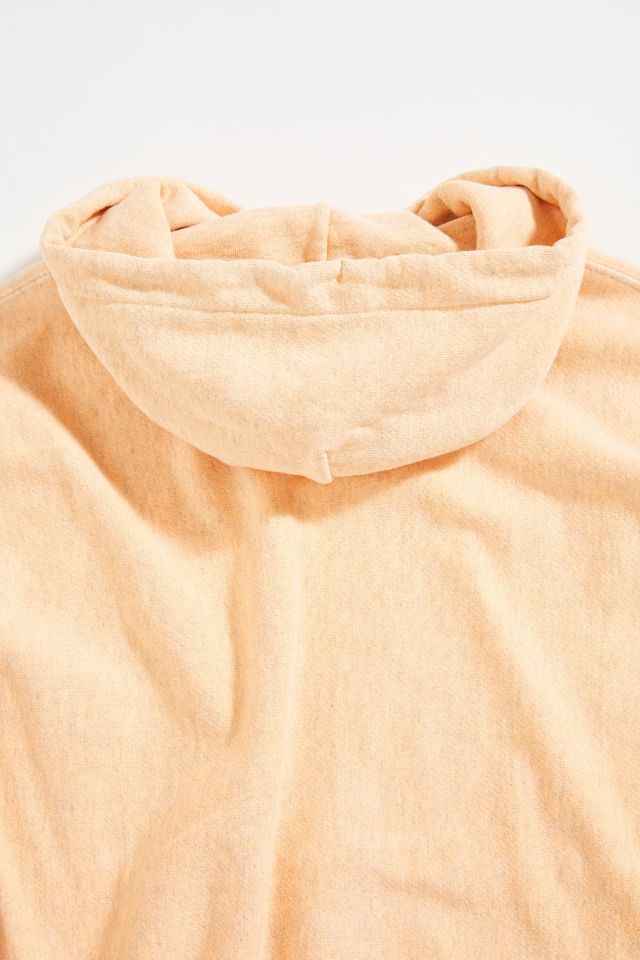 Vintage Champion Washed Orange Hoodie Sweatshirt #3