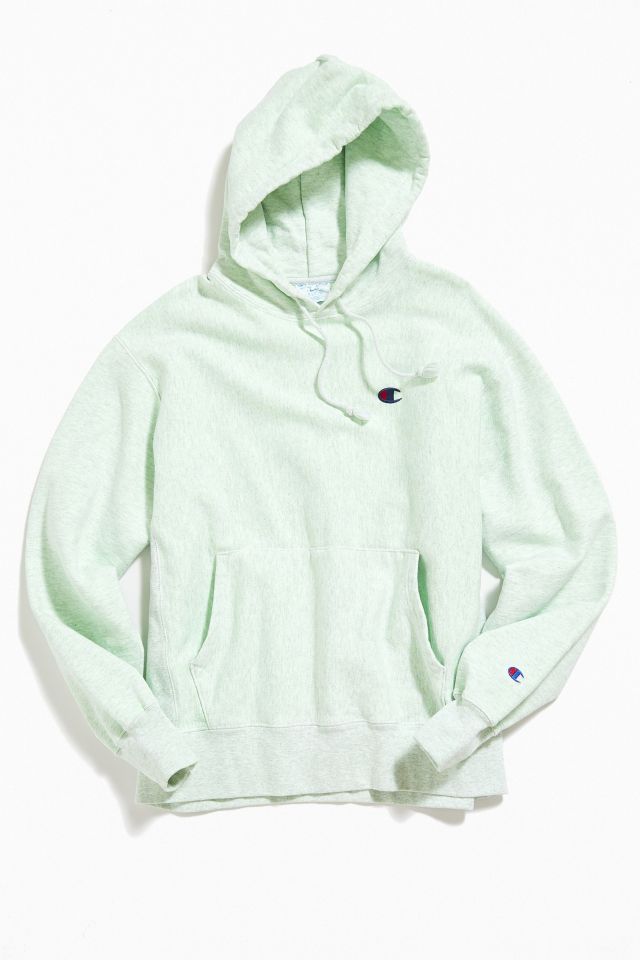 Seafoam green champion on sale hoodie