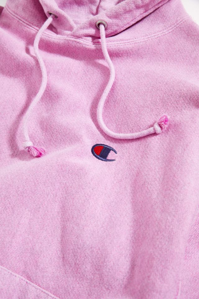 Men pink champion online hoodie