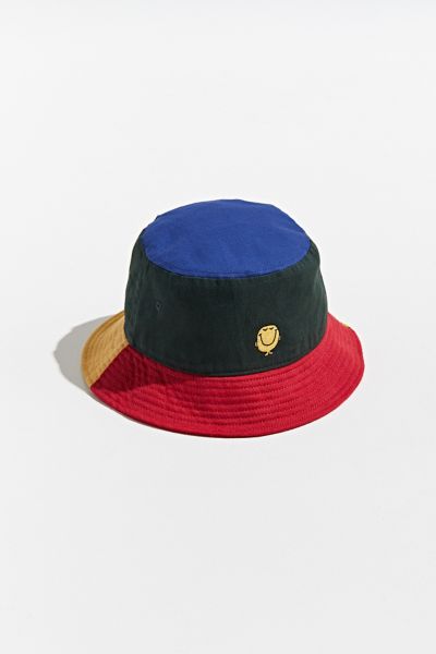 Lazy Oaf X Mr. Men Little Miss Mr. Happy Colorblock Bucket Hat | Urban ...