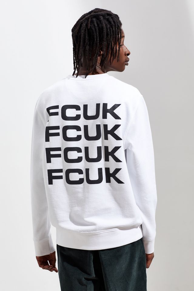 FCUK UO Exclusive Logo Crew Neck Sweatshirt | Urban Outfitters