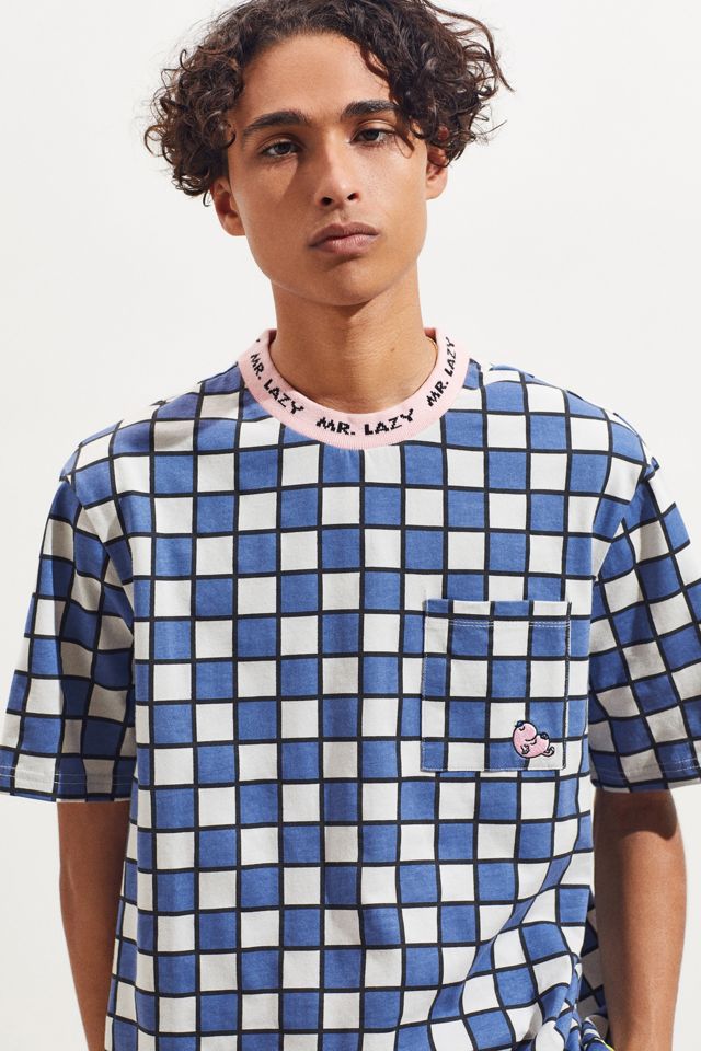 Lazy Oaf X Mr. Men Little Miss Mr. Lazy Checkered Tee   #1
