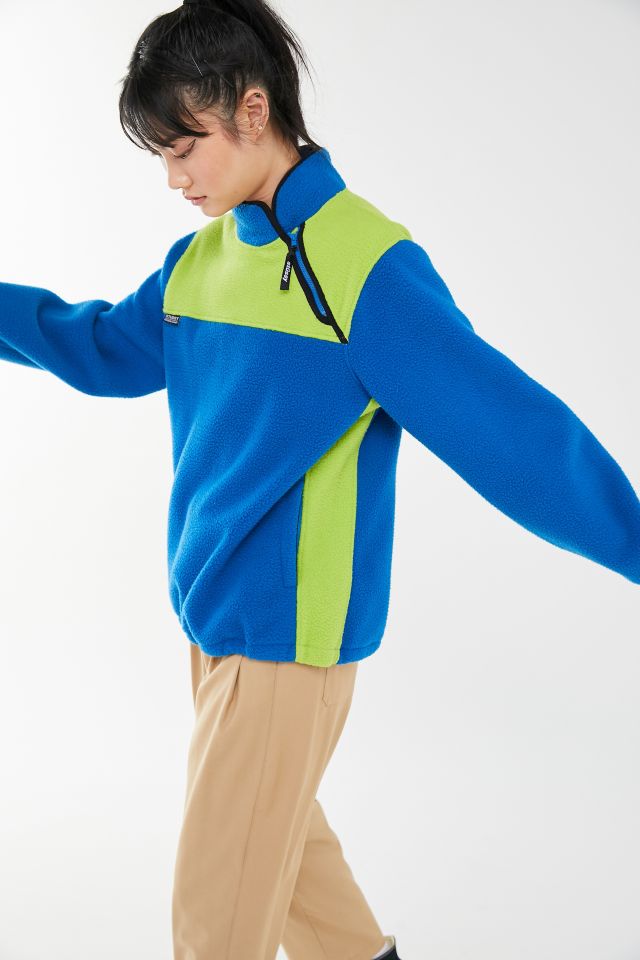 Stussy Drift Fleece Diagonal Half-Zip Sweatshirt #2