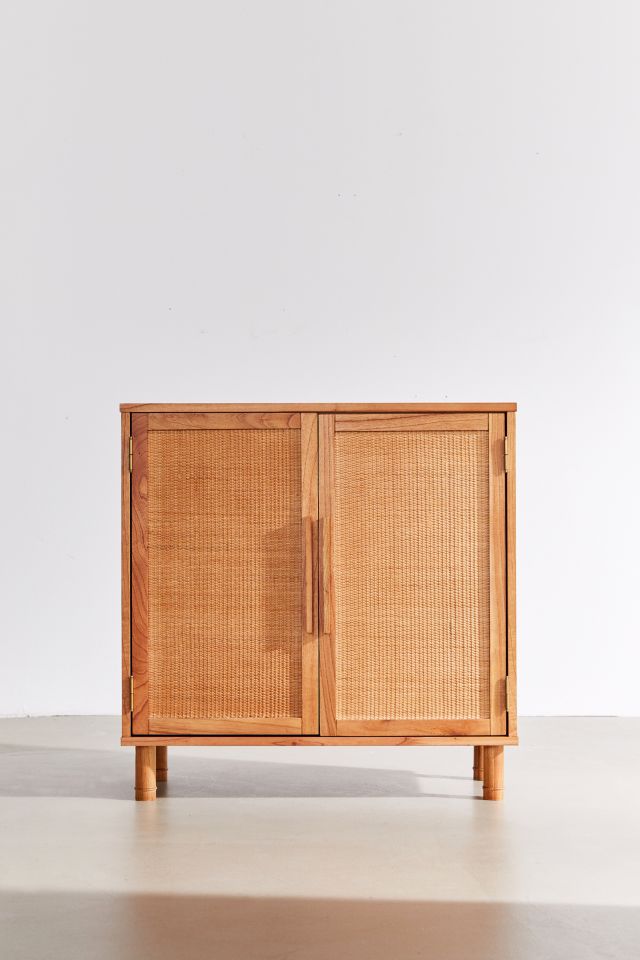 Urban outfitters store rattan cabinet