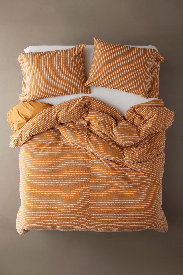 Derby Textured Jersey Duvet Cover #1
