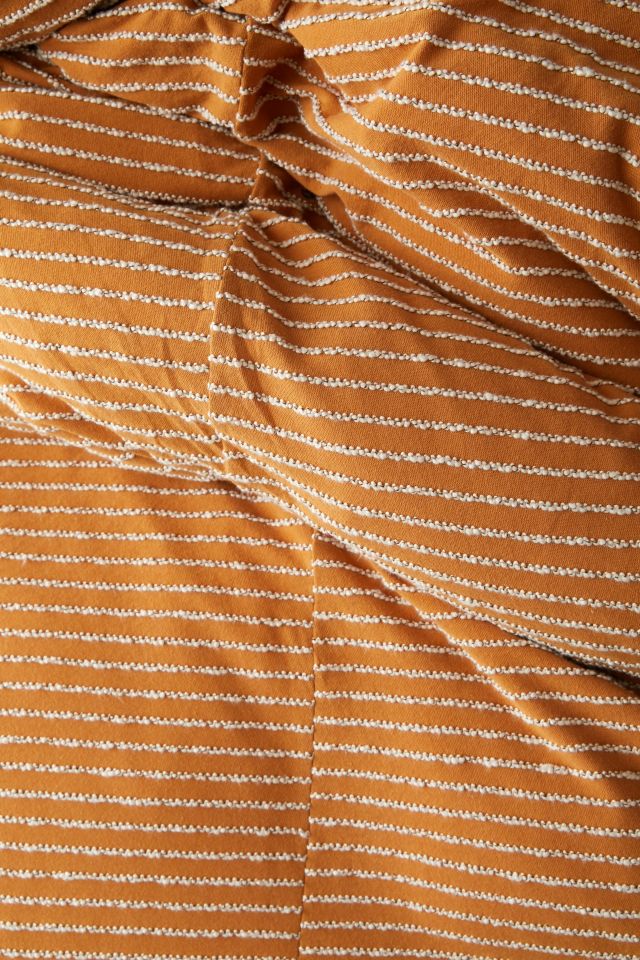 Derby Textured Jersey Duvet Cover #4