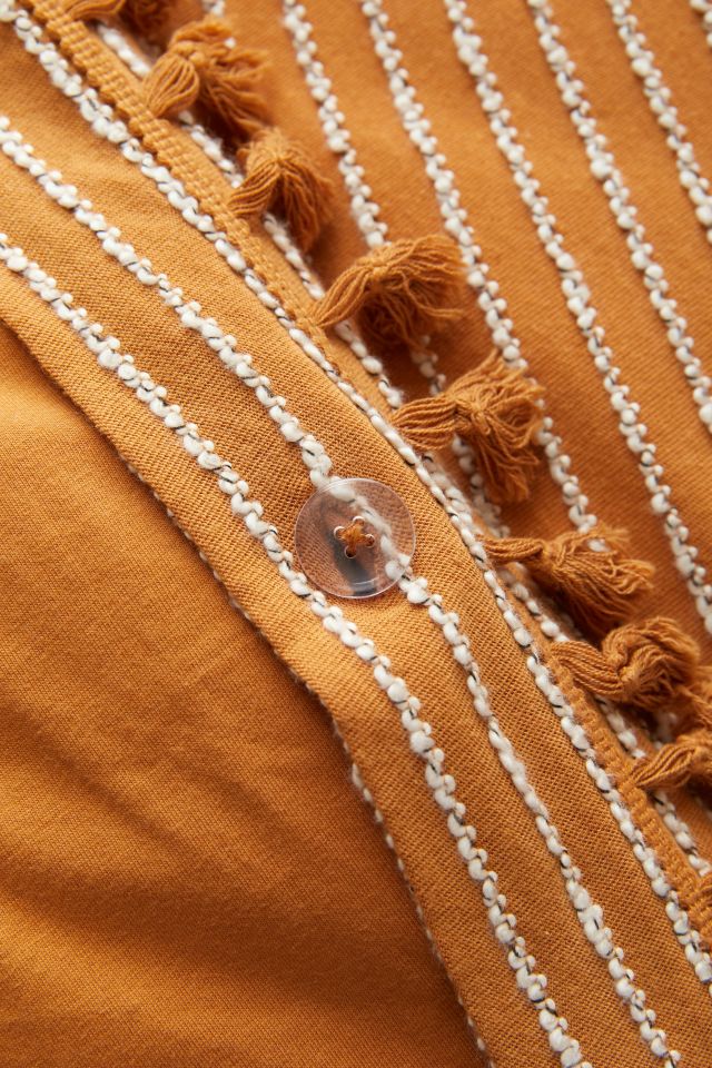 Derby Textured Jersey Duvet Cover #5