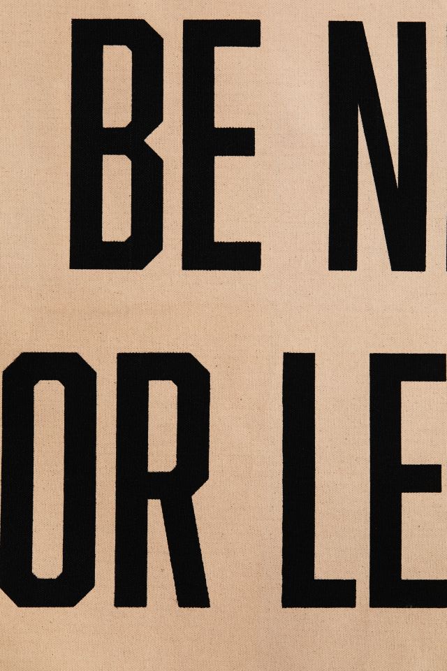 Be Nice Or Leave Flag Tapestry #2
