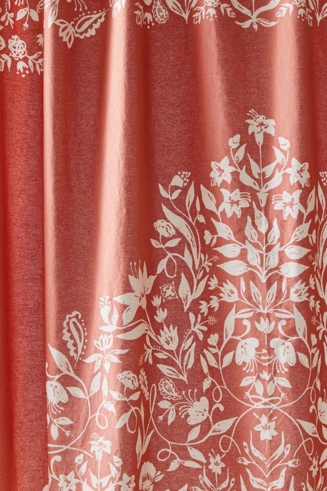 Isle Floral Shower Curtain #1