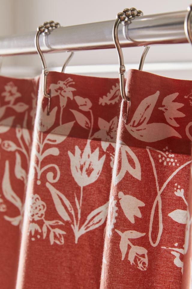 Isle Floral Shower Curtain #2