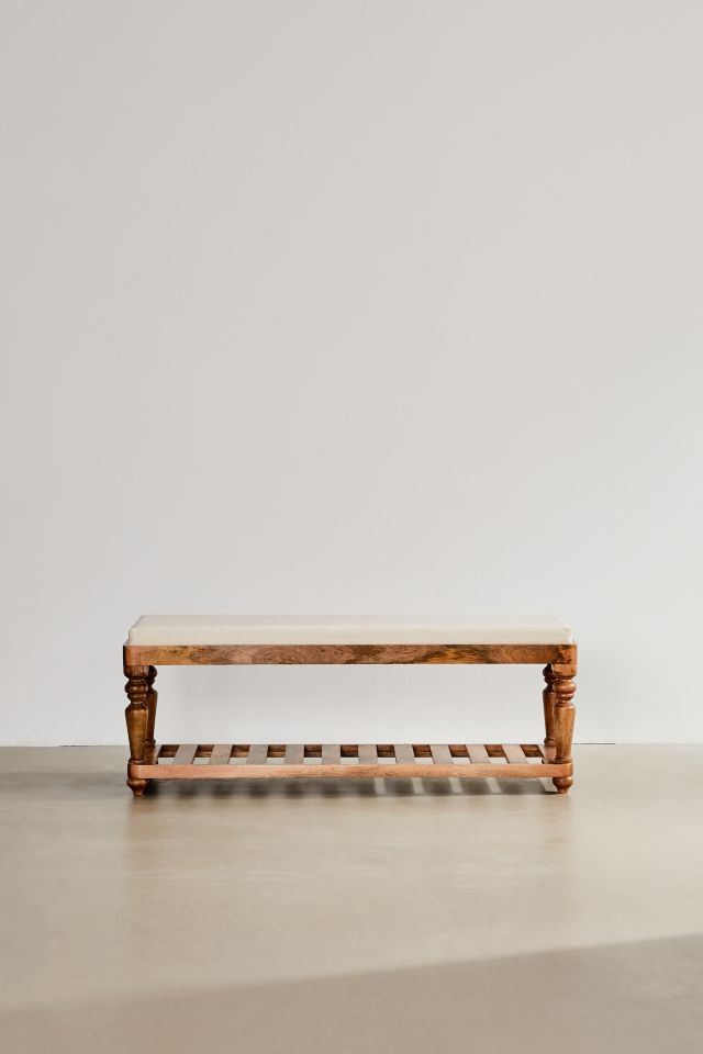 Jasmine Upholstered Bench #1