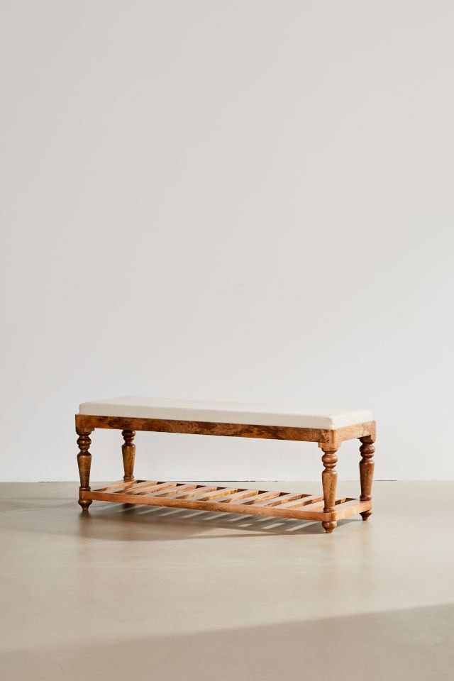 Jasmine Upholstered Bench #2