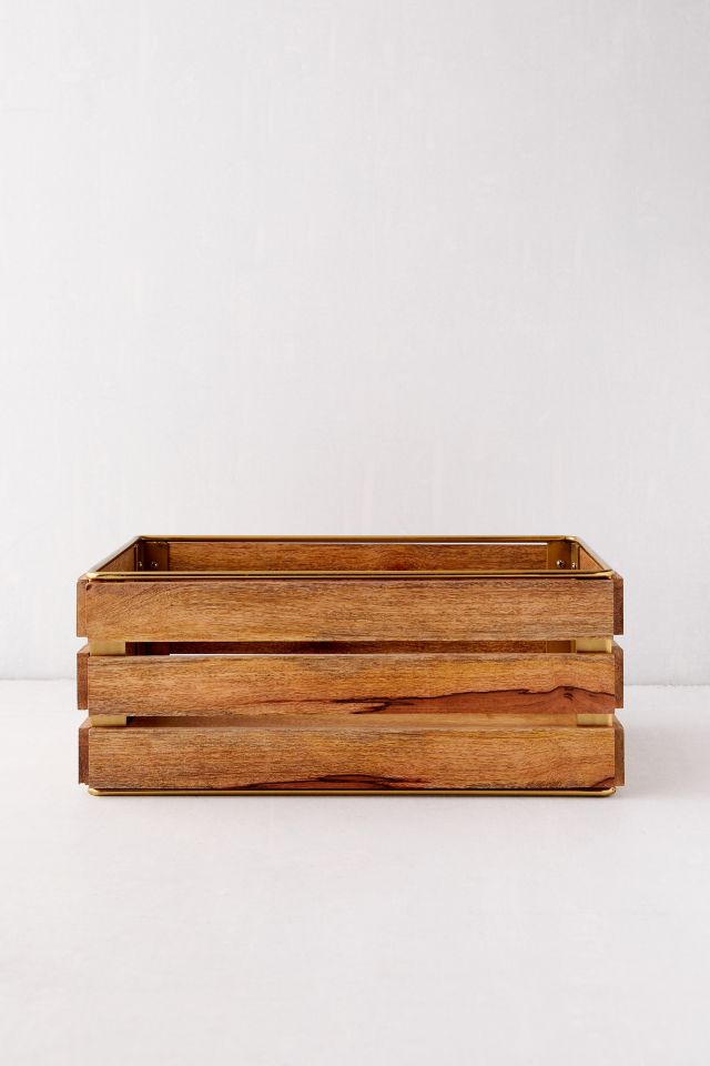 Winslow Wood Basket #1