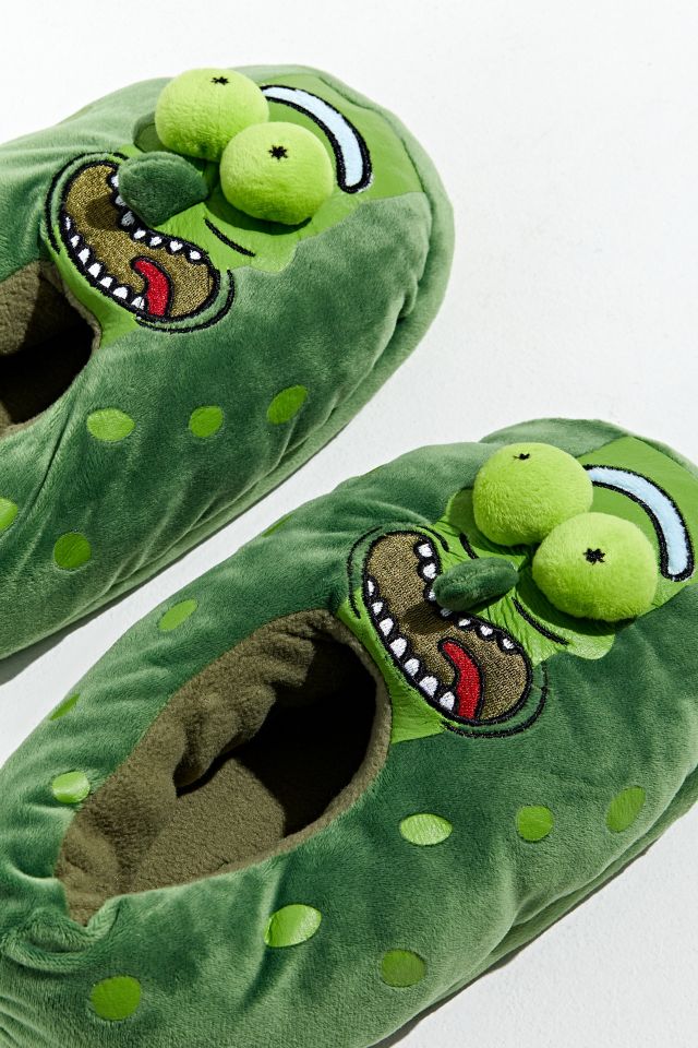 Pickle Rick Plush Slipper  #1