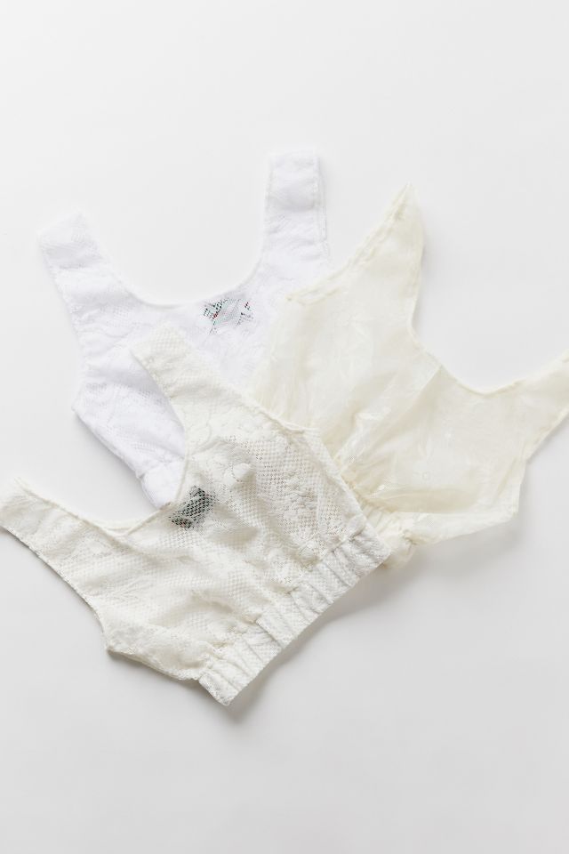Urban Renewal Remade Cropped Lace Tank Top #1