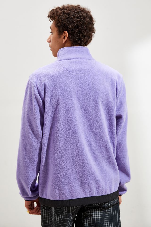 Stussy Basic Polar Fleece Half-Zip Sweatshirt  #3