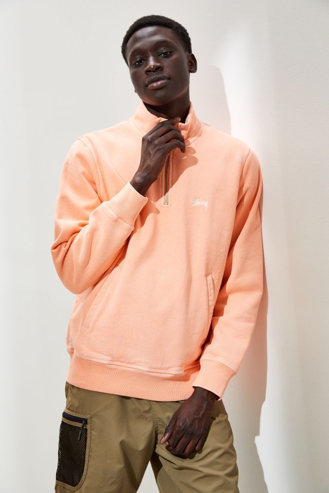 Stussy Stock Half-Zip Sweatshirt | Urban Outfitters