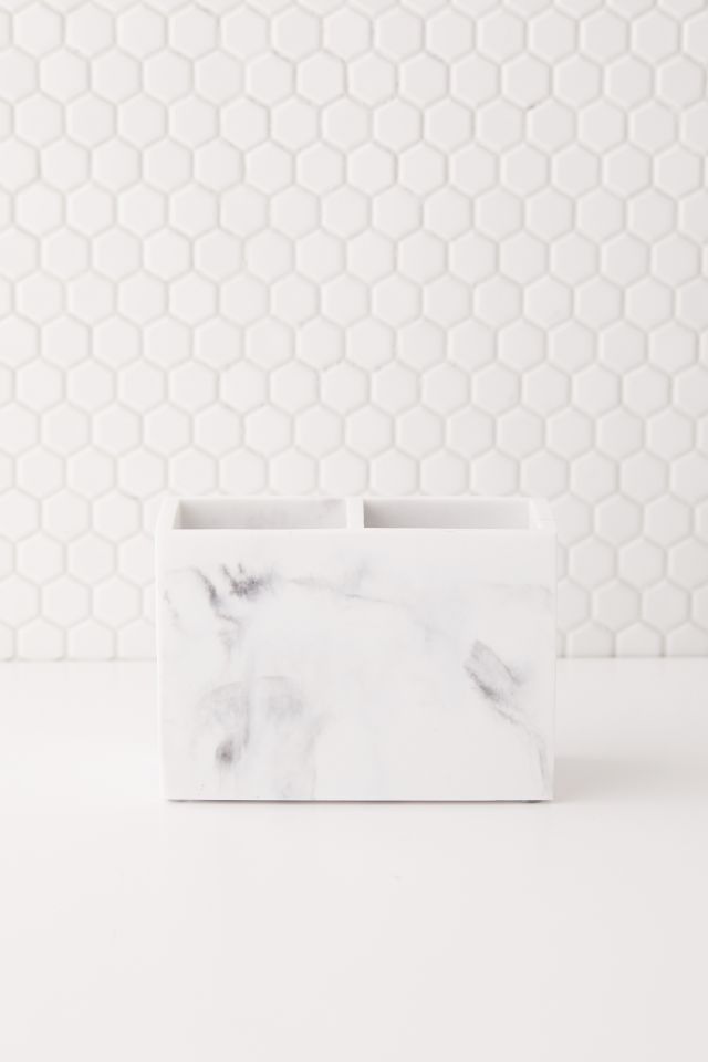 Unité de rangement marbrée #3