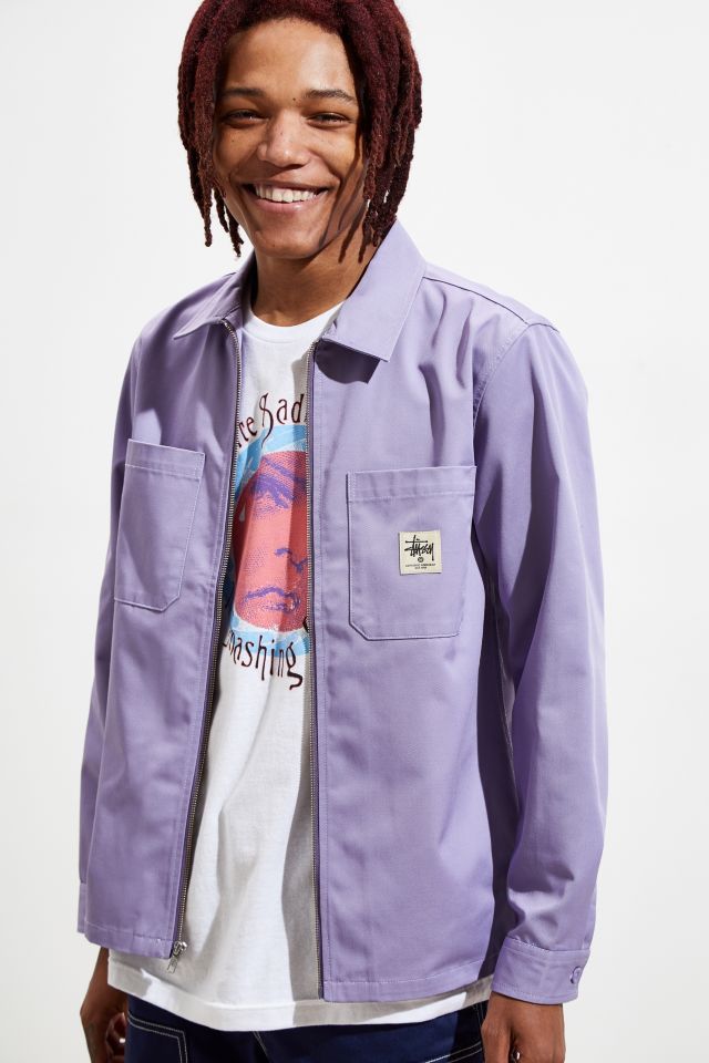 Stussy Zip-Up Work Shirt | Urban Outfitters