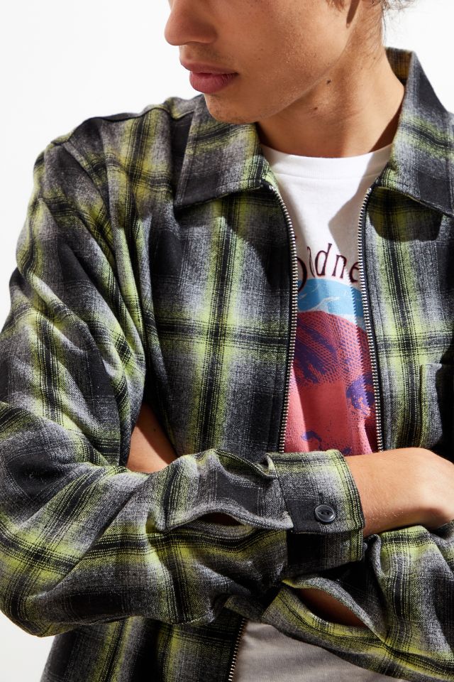 Stussy Gunn Plaid Zip-Up Shirt     #2